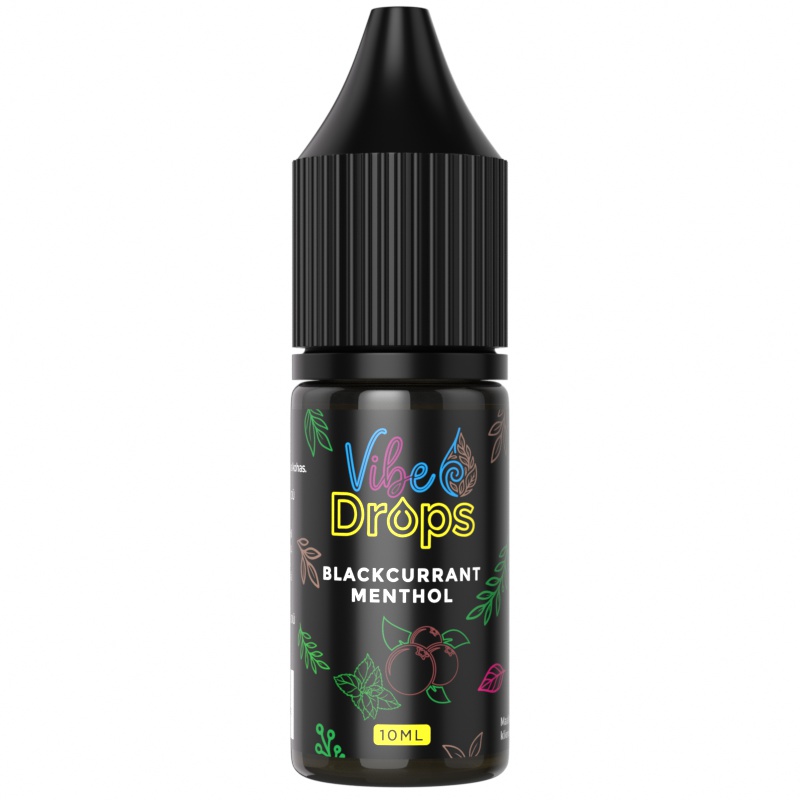 Vibe Drops maitsestaja Blackcurrant Menthol 10ml