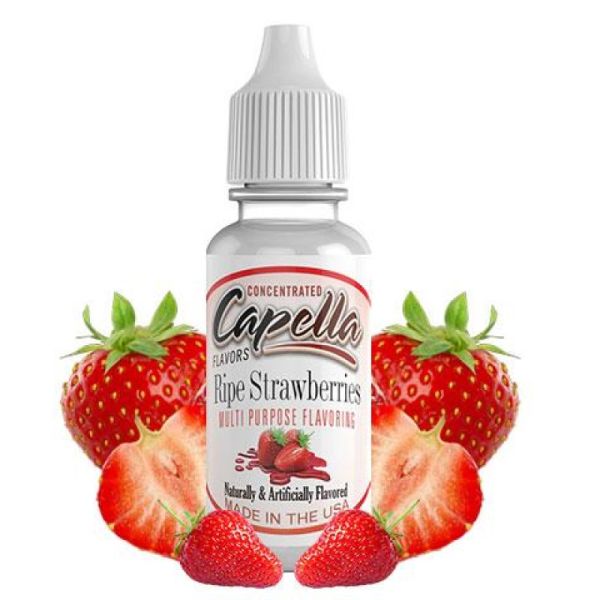 Capella aromāts Ripe Strawberries 13ml