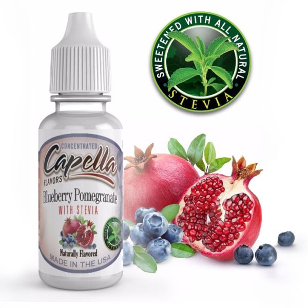 Capella aromāts Blueberry Pomegranate ar Steviju 13ml
