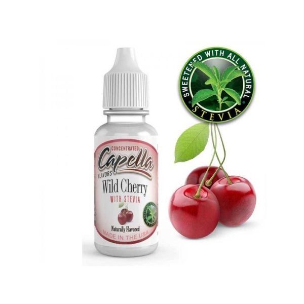 Capella aromāts Wild Cherry With Stevia 13ml