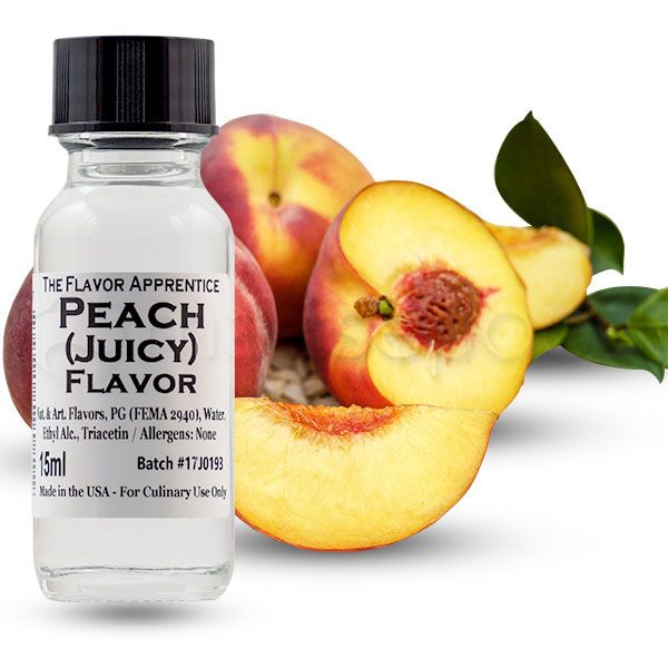 The Flavor Apprentice aromāts Juicy Peach 15ml
