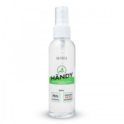 Händy desinfitseerimisvahend 75% alkohol 80ml