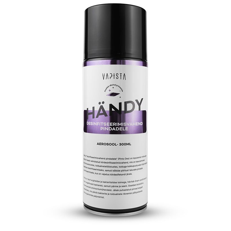 Händy desinfitseerimisvahend pindadele alkoholiga aerosool 300ml